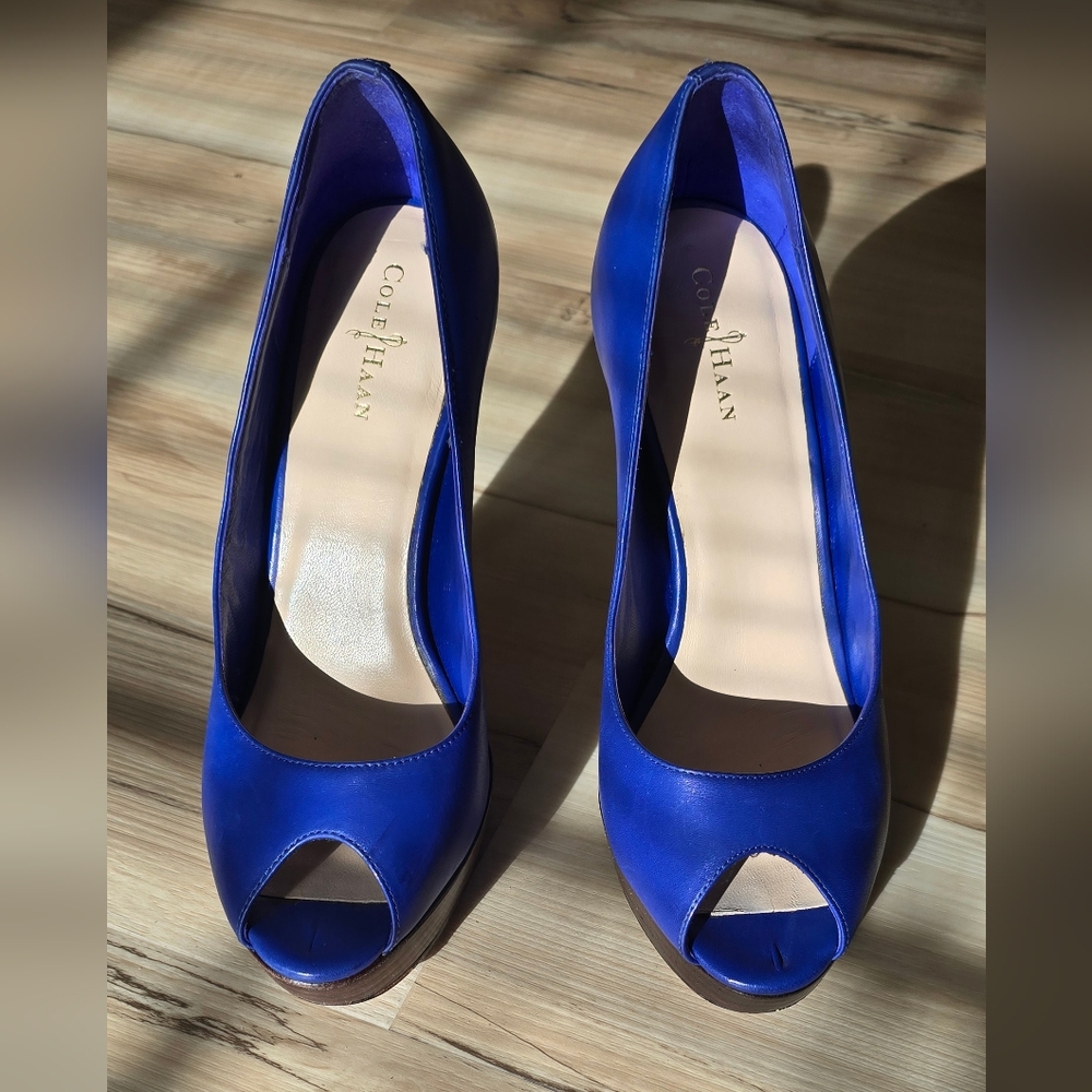 Genuine leather heels